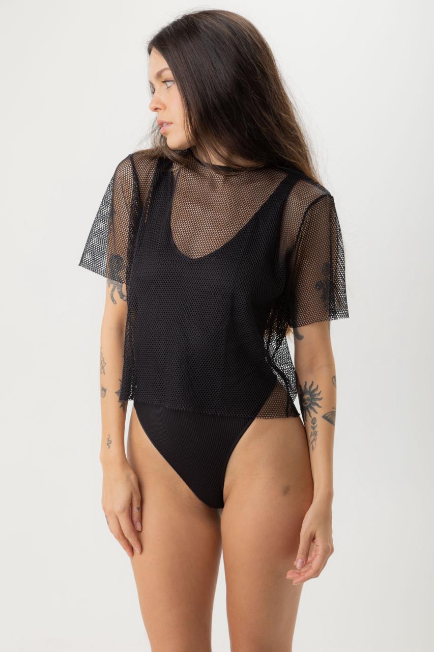 Mena Mesh Top