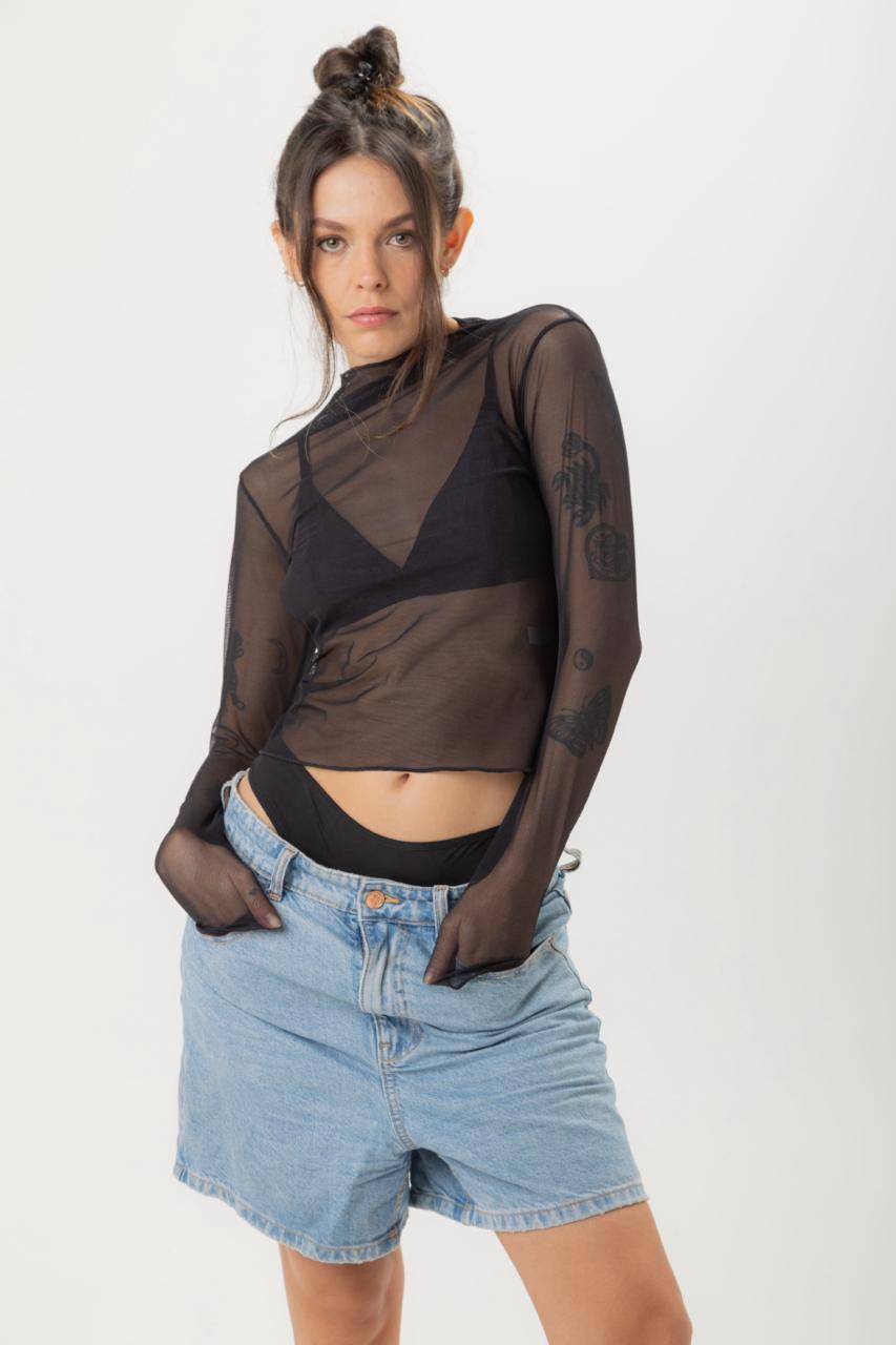 Tina Mesh Top