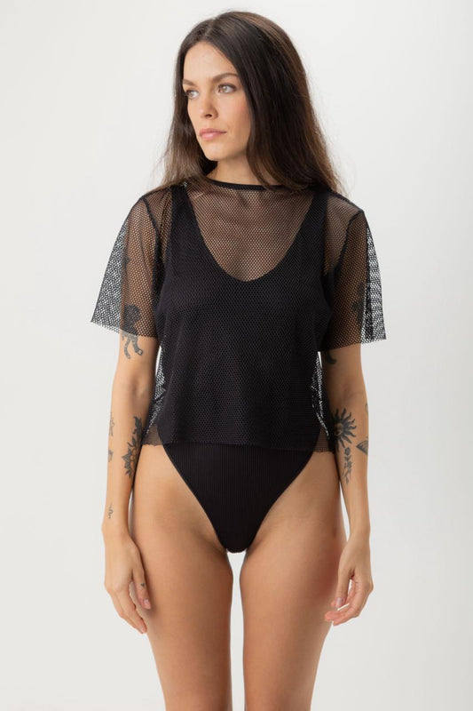 Mena Mesh Top