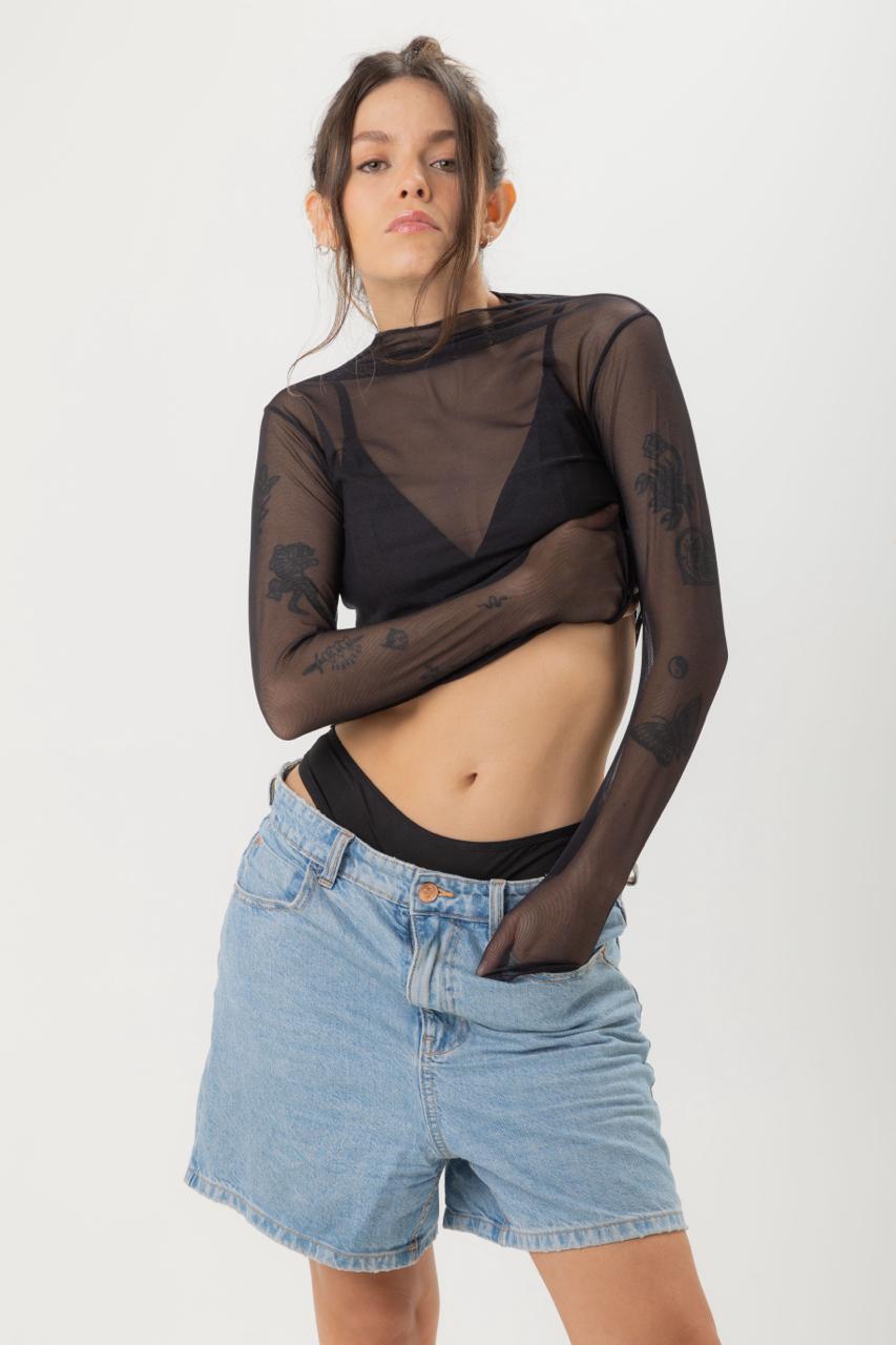 Tina Mesh Top